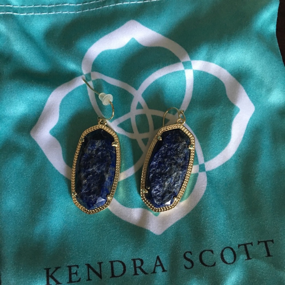 Kendra Scott Blue Elle Earrings